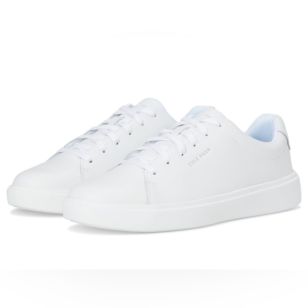 Cole Haan Womens Grand Crosscourt Traveler White Sneakers